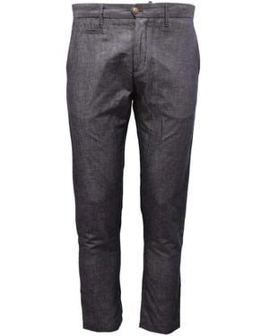 Officina 36 Slim-Fit Trousers - Grey