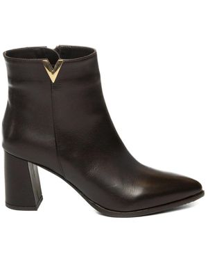 Albano Heeled Boots - Black