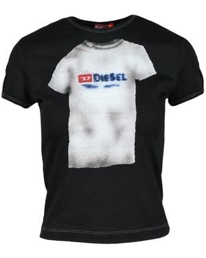 DIESEL T-Shirts - Black