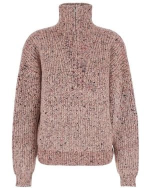 Isabel Marant Truien & Vesten ,Roze ,Wol Anita-Gc Sweater - Bruin
