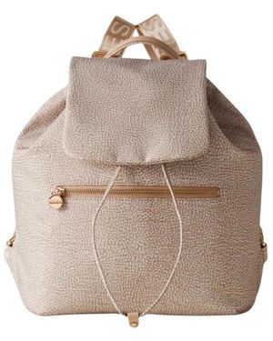 Borbonese Eco Line Zaino Medium - Braun