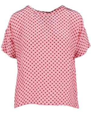 Attic And Barn Seidenmischung bluse - Pink
