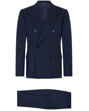 Dolce & Gabbana Double Breasted Suits - Azul