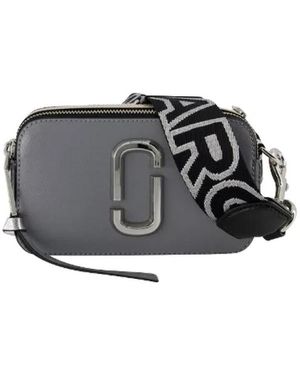Marc Jacobs Leder schultertasche - Schwarz