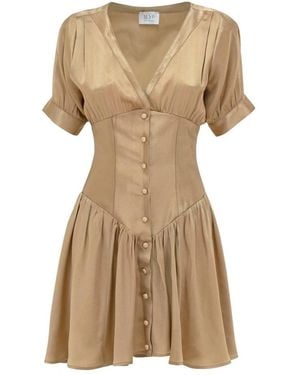 MVP WARDROBE Short Dresses - Natural