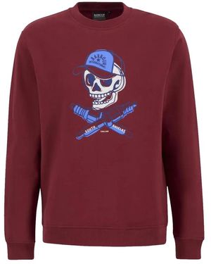 Barbour Sweatshirts - Red