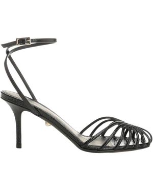 ALEVI Schoenen ,Zwart ,Leer Blake 75 Sandal - Metallic