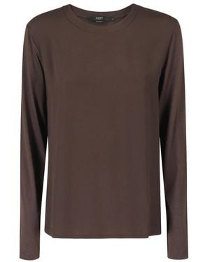 Seventy Tops ,Bruin ,Trui Met Ronde Hals