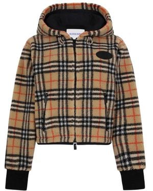 Burberry Faux Fur & Shearling Jackets - Black