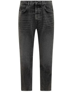 AMISH Slim-Fit Jeans - Gray