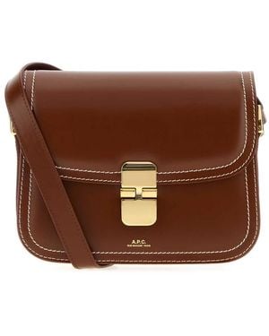 A.P.C. Cross Body Bags - Brown