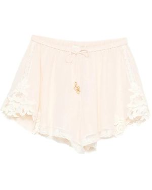 Zimmermann Short Shorts - Naturel
