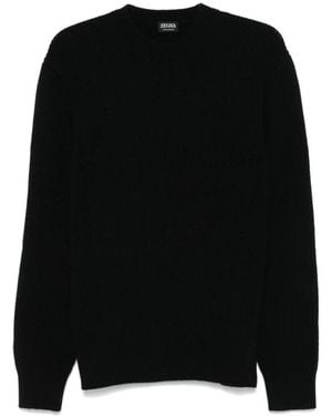 ZEGNA Cashmere Knitwear - Black