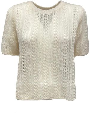 LU REN Cashmere Knitwear - Neutro