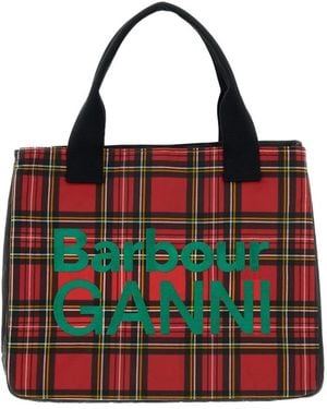 Barbour Tote Bags - Rosso