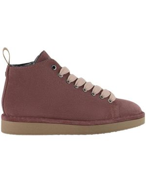 Pànchic Lace-Up Boots - Brown