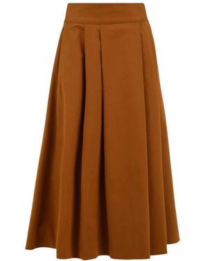 Aspesi Midi Skirts - Brown
