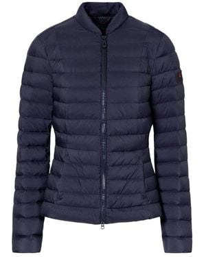 Peuterey Ultralichte Nylon Donsjas - Blauw