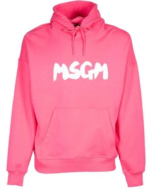 MSGM Hoodies - Pink