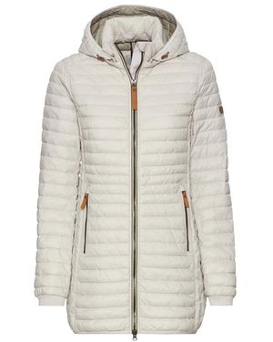 Camel Active Recycelte Polyamid Steppjacke - Grau