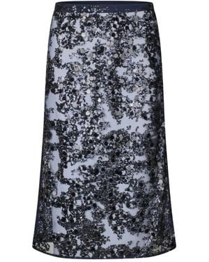 Baum und Pferdgarten Midi Skirts - Gris
