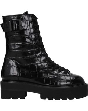 Stuart Weitzman Lace-Up Boots - Negro