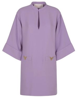 Valentino Short Dresses - Morado