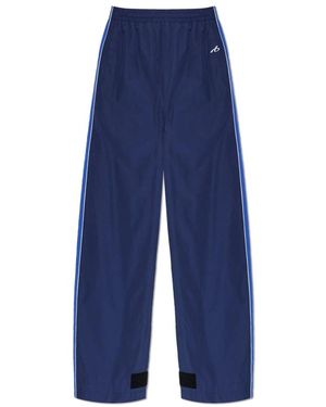 Balenciaga Wijde Broek - Blauw