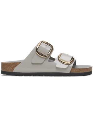 Birkenstock Sliders - White