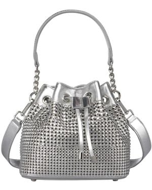 Alma En Pena. Bucket Bags - Grey