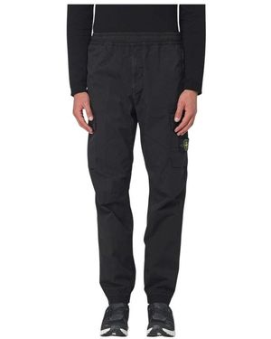 Stone Island Vielseitige Cargo Hose - Schwarz