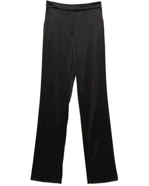 Valentino Straight Trousers - Black