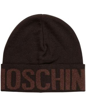 Moschino Wool Beanie - Zwart