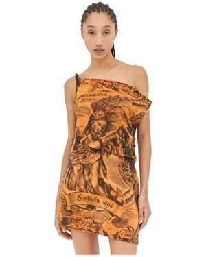 Acne Studios Short Dresses - Marrón