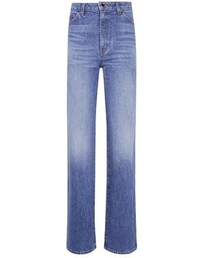 KHAITE Straight Jeans - Azul