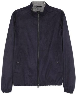 Herno Bomber Jackets - Blue
