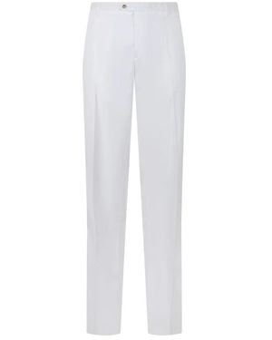 Fedeli Straight Pants - White