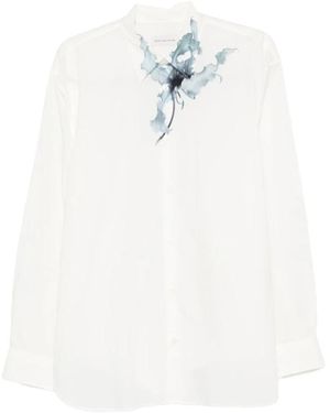 Dries Van Noten Casual Shirts - White