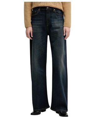 Benetton Rechte Jeans - Blauw