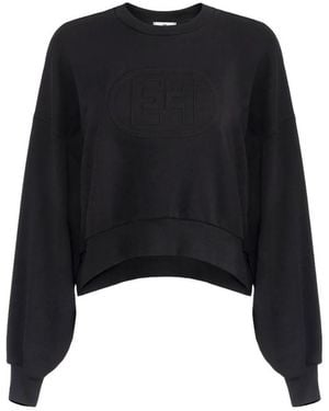 Elisabetta Franchi Sweatshirts - Black