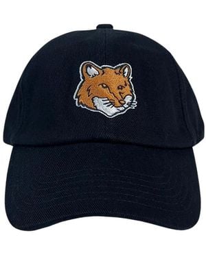Maison Kitsuné Caps - Blue