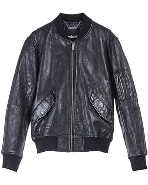 Just Cavalli Bomber Jackets - Blue
