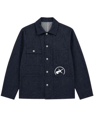 A.P.C. Overhemden ,Blauw ,Denim Denim Shirts