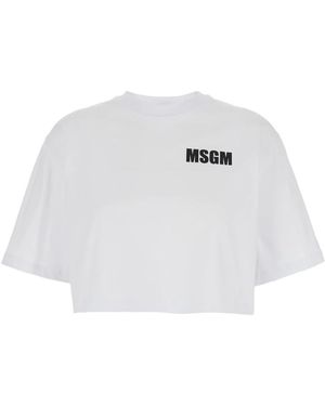 MSGM T-Shirts - Blanco