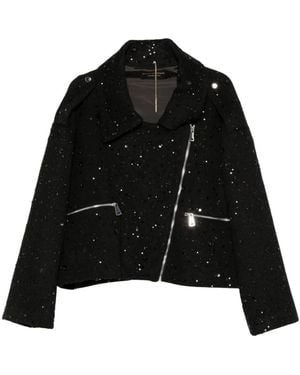 SIMONA CORSELLINI Light Jackets - Negro