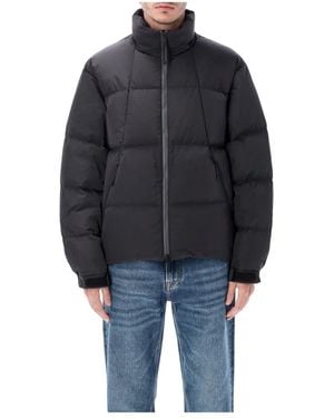 Goldwin Dope Dyed Ripple Nylon Daunenjacke - Blau