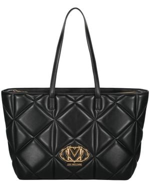 Love Moschino Tote Bags - Black