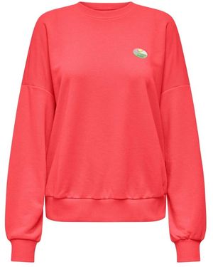 ONLY Sweatshirts - Rood