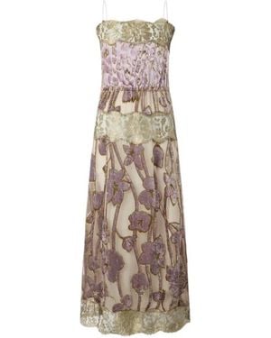 Roberto Cavalli Party Dresses - Natural