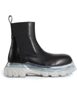 Rick Owens Chelsea Boots - Zwart